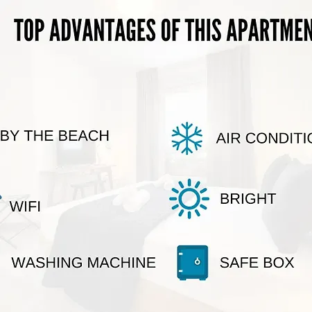Nestor&jeeves - Blue Pastel Promenade - Spacious - Close Sea 아파트